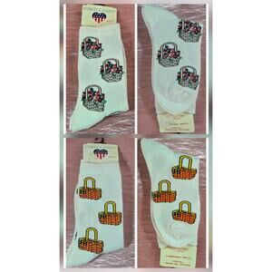 Basket Socks NWT 2 Pairs